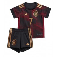 Camiseta Alemania Kai Havertz #7 Visitante Equipación para niños Mundial 2022 manga corta (+ pantalones cortos)